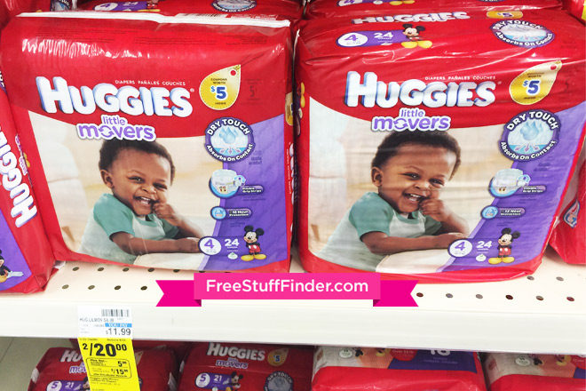 $5.50 (Reg $11.99) Huggies Jumbo Pack Diapers at CVS