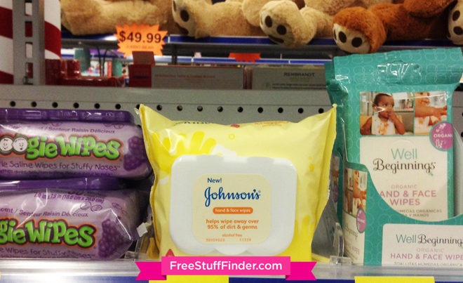 $1.99 (Reg $4) Johnson's Baby Hand & Face Wipes at Walgreens (Starts 1/22!)