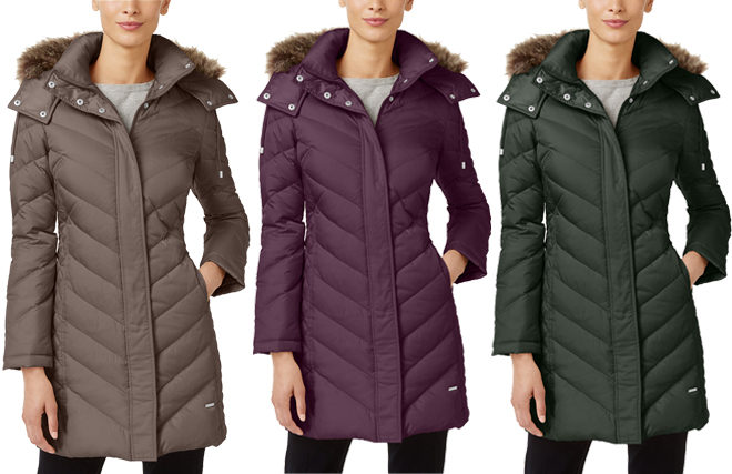 $76.49 (Reg $245) Kenneth Cole Women's Quilted Down Coat + FREE Shipping