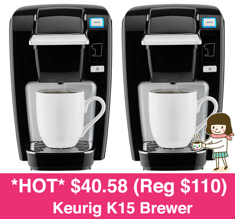 *HOT* $40.58 (Reg $110) Keurig K15 Brewer + FREE Store Pickup