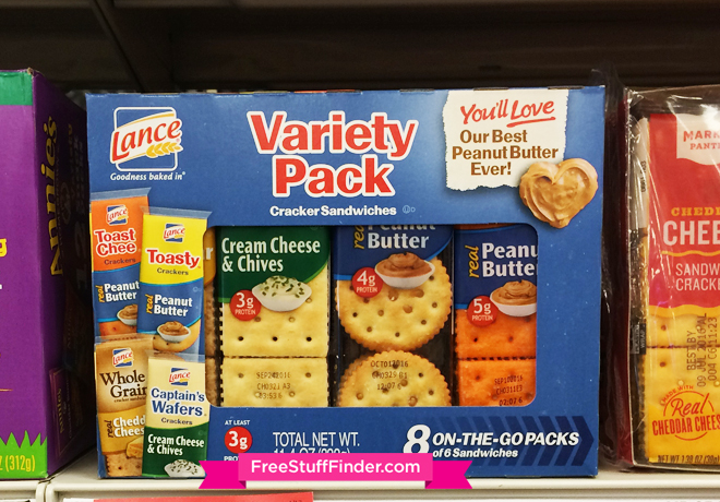 $1.52 (Reg $2.52) Lance Cracker Sandwich 8-Pack at Target (Print Now!)