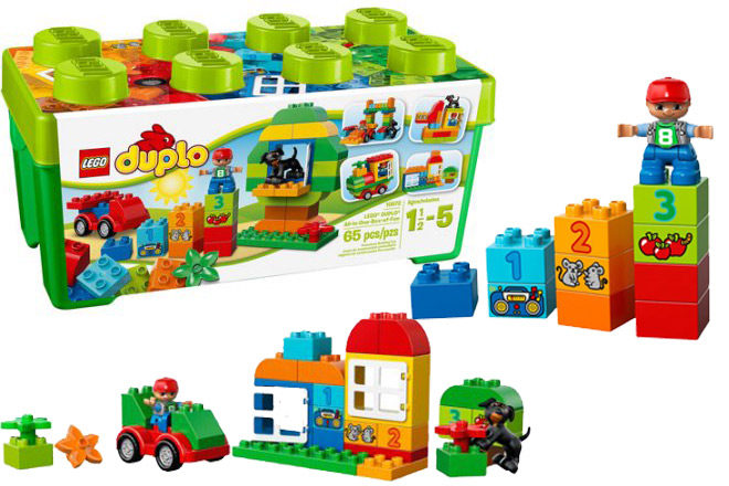 $19.99 (Reg $30) LEGO DUPLO All-in-One Box of Fun Building Set + FREE Pickup