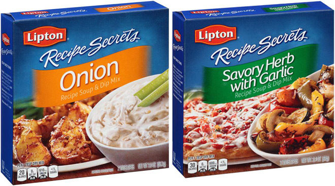 $1.09 (Reg $1.49) Lipton Recipe Secrets at Target