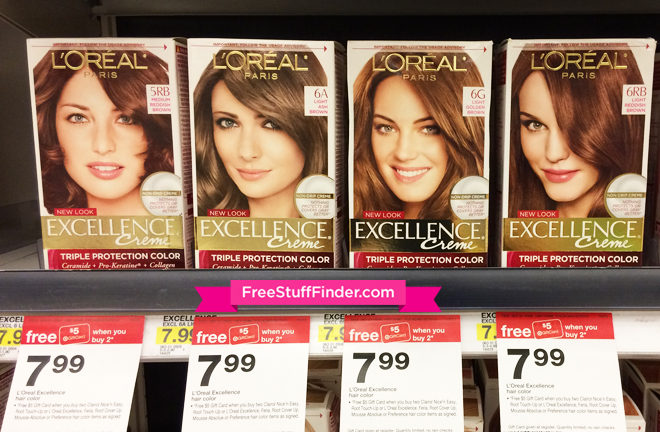 *HOT* $0.89 (Reg $8) L'Oreal Paris Excellence Hair Color at Target