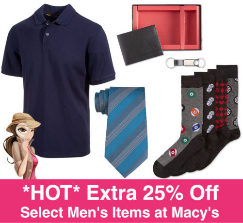 *HOT* Extra 25% Off Select Men's Items at Macy's