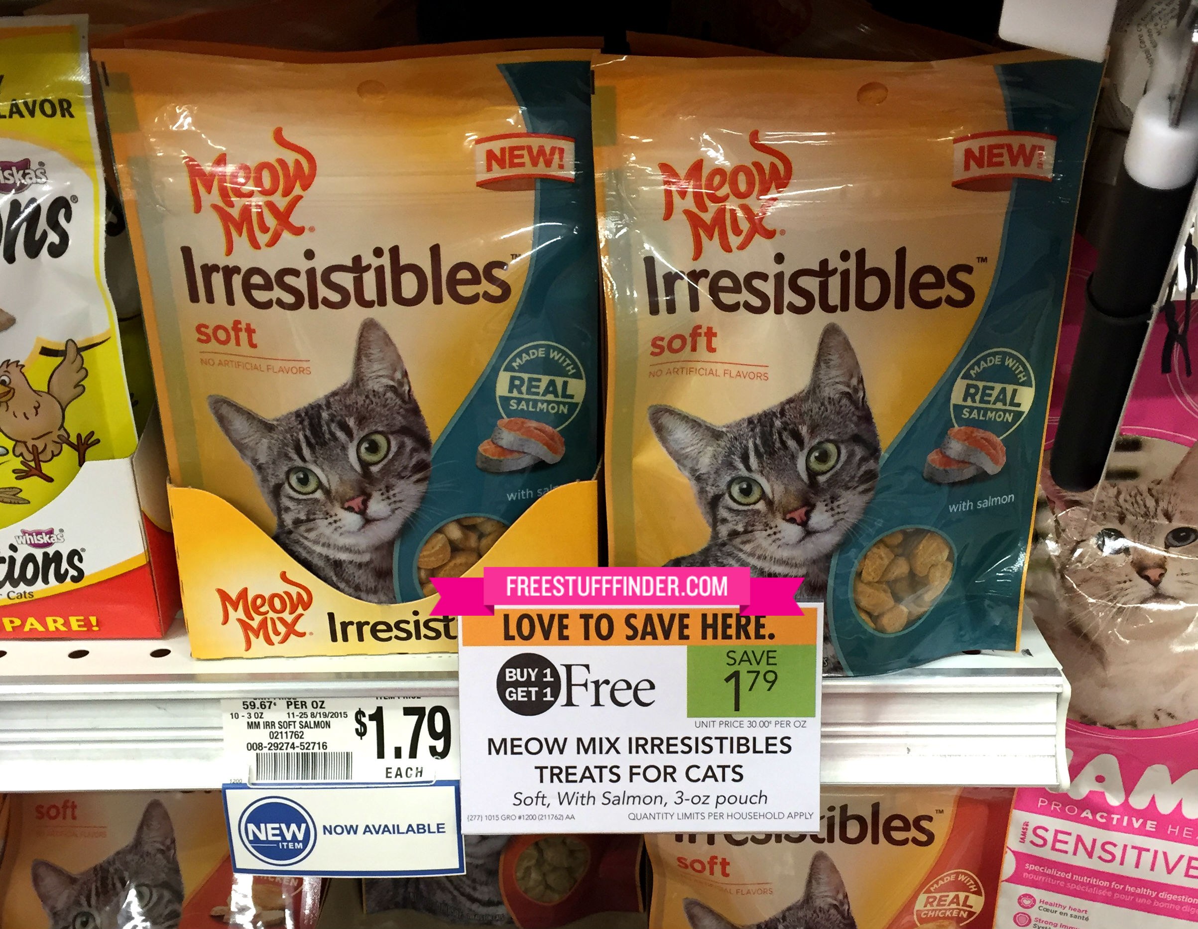 Meow mix irresistables