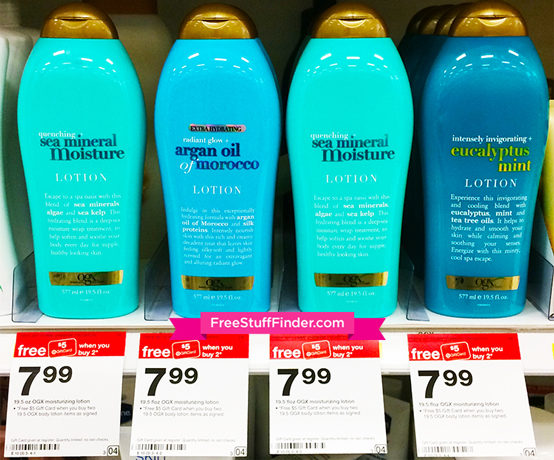 *HOT* $5.49 (Reg $8) OGX Lotion at Target