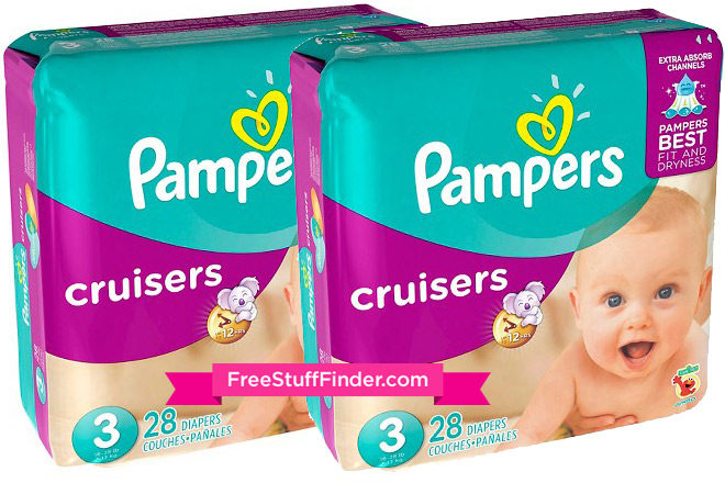 $2.97 (Reg $9) Pampers Cruisers Jumbo Pack at Walmart