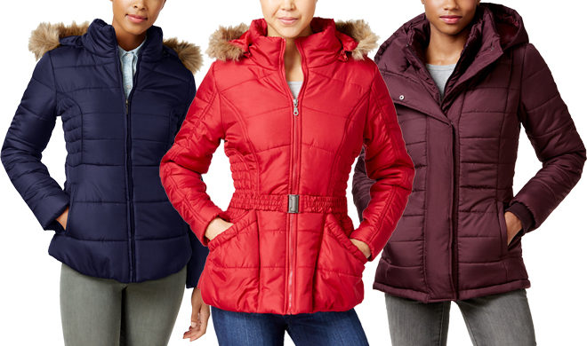 *HOT* $29.74 (Reg $70) Women's Puffer Coat + FREE Pickup