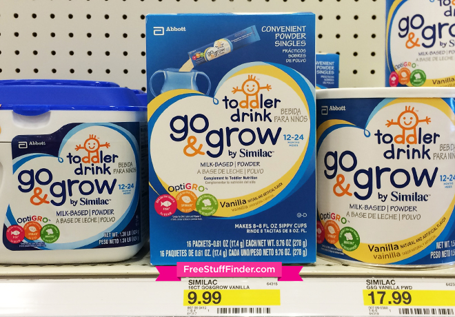 *HOT* FREE Similac Go & Grow Singles at Target + Moneymaker