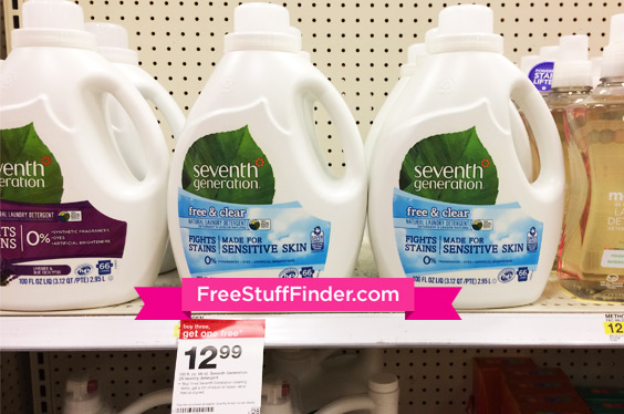 $7.02 (Reg $13) Seventh Generation Laundry Detergent at Target