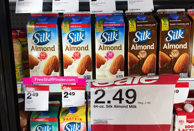 $1.49 (Reg $3) Silk Almond Milk at Target