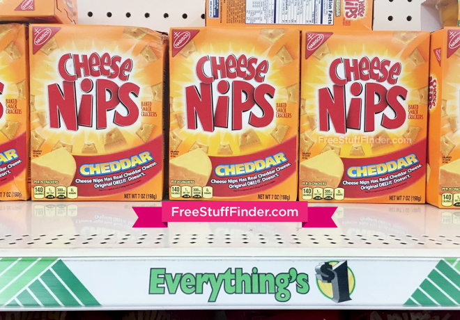 FREE Cheese Nips Crackers at Dollar Tree