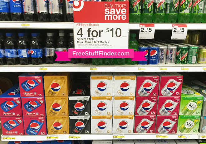 $2 (Reg $5.49) Soda 12-Packs at Target