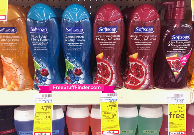 $1.25 (Reg $4.49) Softsoap Body Wash at CVS