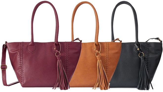 $19.60 (Reg $70) Sonoma Edwina Tassel Convertible Tote + FREE Shipping