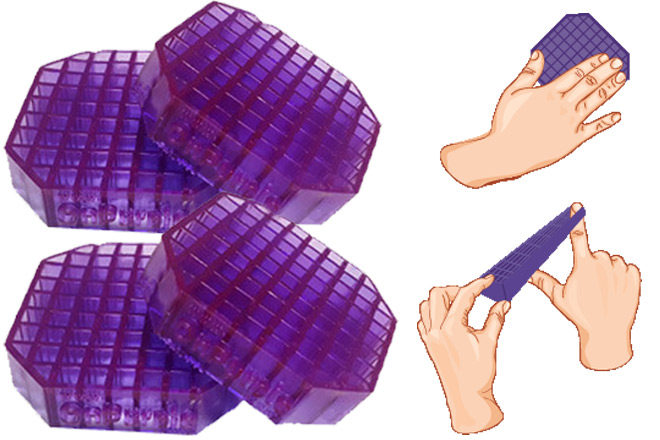 FREE Sample Purple Squishy Stress Relief Pad