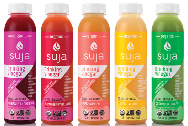 FREE Suja Organic Drinking Vinegar at Whole Foods