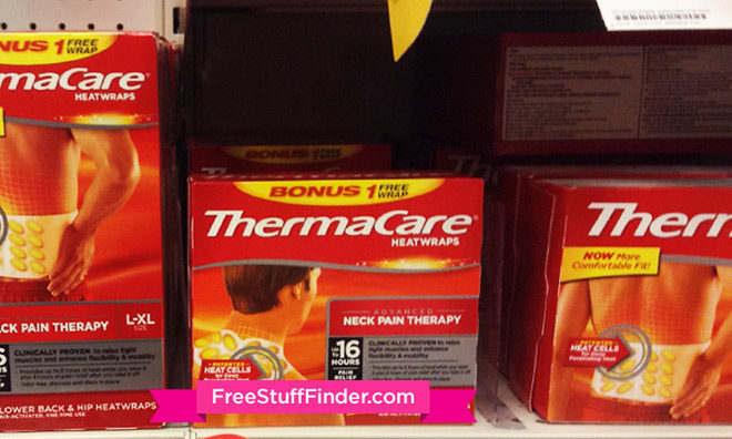 $2.79 (Reg $8.49) Thermacare Heat Wraps at Target