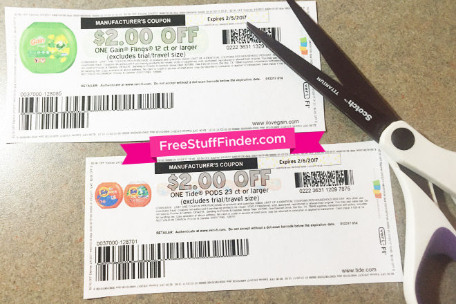 *HOT* $4 in Tide Pods & Gain Flings Coupons (Print Now!)
