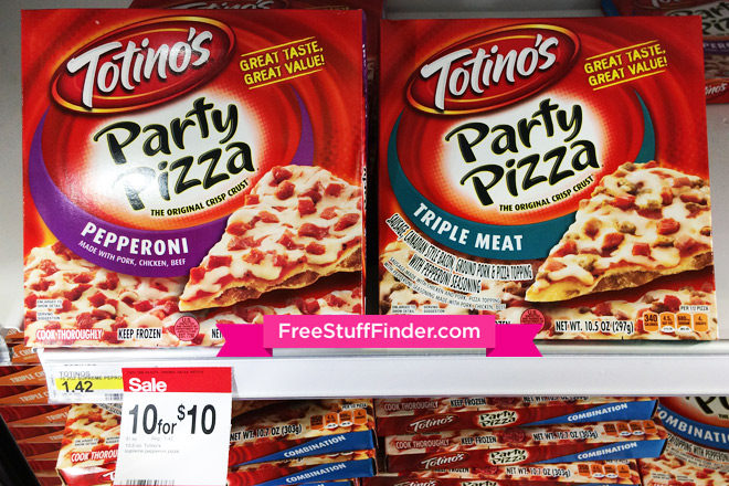 $0.75 (Reg $1.42) Totino’s Party Pizzas at Target