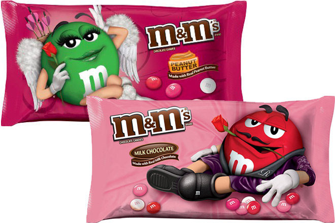 $1.50 (Reg $4) Valentine's M&M's Bags at Walgreens