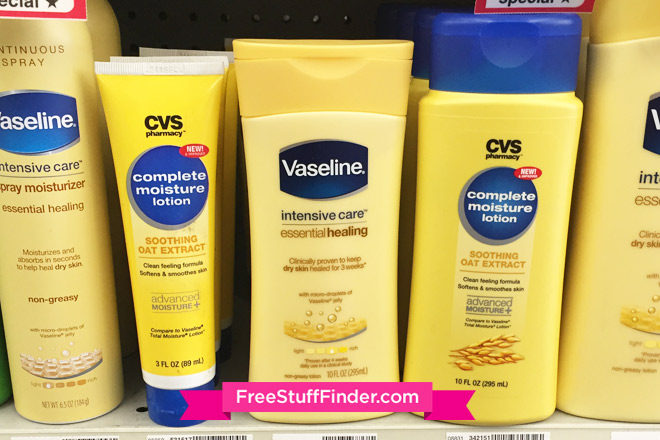 *HOT* $0.97 (Reg $4.29) Vaseline Intensive Care Lotion at CVS