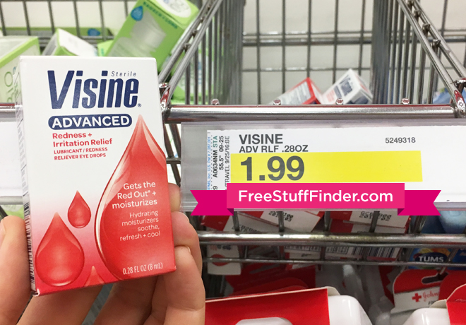 $0.99 (Reg $2) Visine Eye Drops at Target