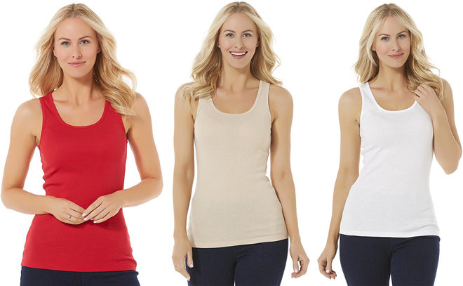 *HOT* $1.32 (Reg $4) Women’s Tank Tops + FREE Pickup