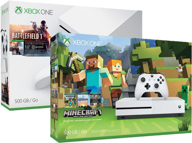 *HOT* $204.99 (Reg $260) Xbox One S Minecraft Bundle + FREE Shipping