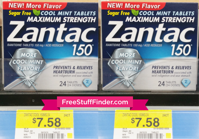 FREE Zantac Acid Reducer at Walmart + $0.42 Moneymaker