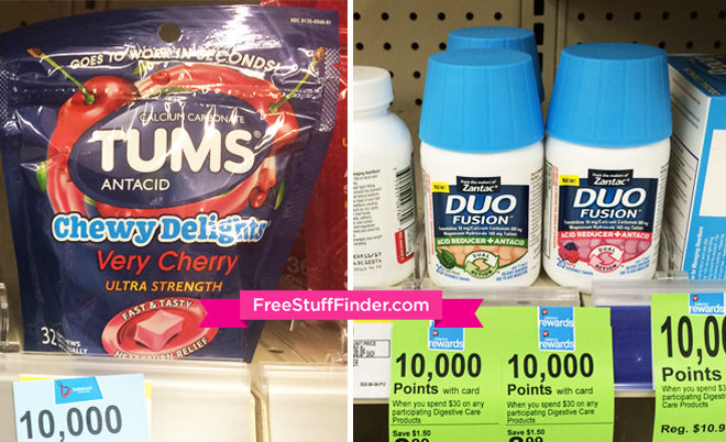 $2.12 (Reg $11) Zantac Duo Fusion, Pepcid & Tums at Walgreens