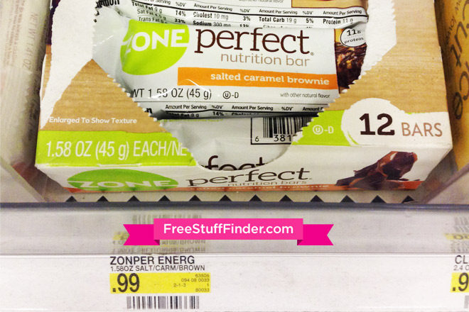 $0.49 (Reg $1) Zone Perfect Bars at Target