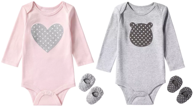 $3.96 (Reg $19) Joe Fresh Baby Bodysuit Gift Sets + FREE Shipping