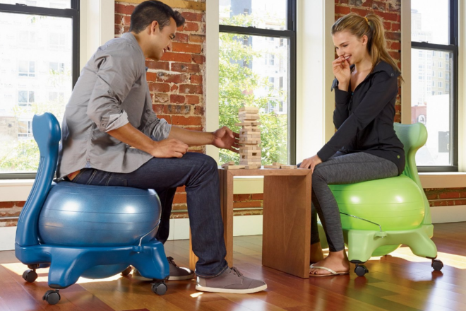 $59.79 (Reg $80) Gaiam Balance Ball Chairs + FREE Shipping