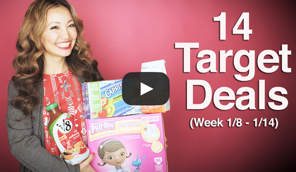 VIDEO: Target Coupon Deals & FREEBIES (Week 1/8-1/14)