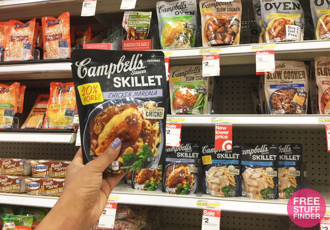 *HOT* $0.85 (Reg $2.12) Campbell's Dinner Sauce at Target