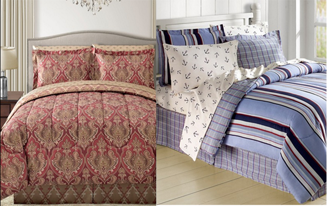 $25.97 (Reg $100) 8-Piece Comforter Sets + FREE Pickup