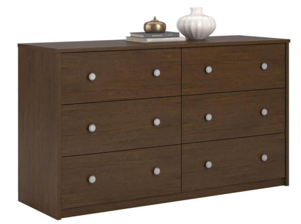 $19.20 (Reg $130) Essential Home Belmont 6-Drawer Dresser + FREE Pickup