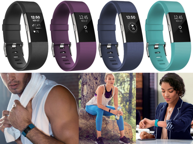 $114.99 (Reg $150) Fitbit Charge 2 Heart Rate + Fitness Wristband + FREE Shipping