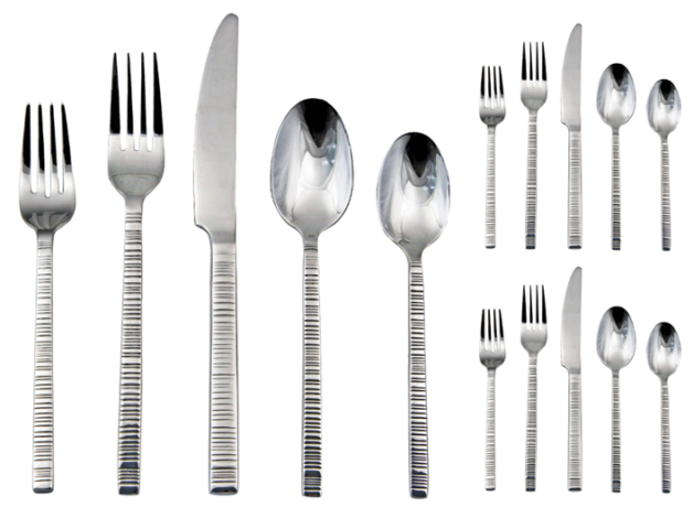 $14.98 (Reg $30) Threshold Stainless Steel 20-Piece Flatware Set + FREE Pickup