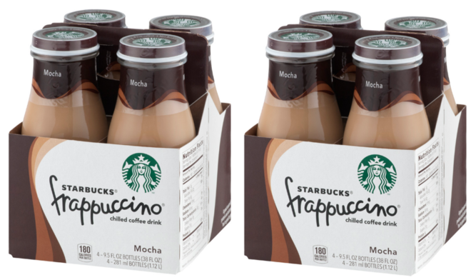 $3.74 (Reg $6) Starbucks Frappuccino 4-Pack at Target (Only $0.94 Per Drink!)