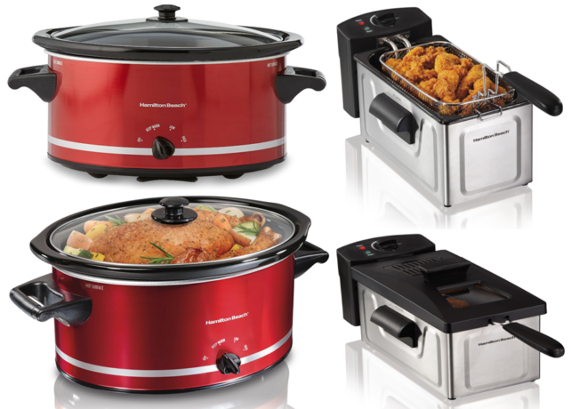 $19.74 (Reg $40) 8-Quart Slow Cooker Or 8-Cup Deep Fryer + FREE Shipping