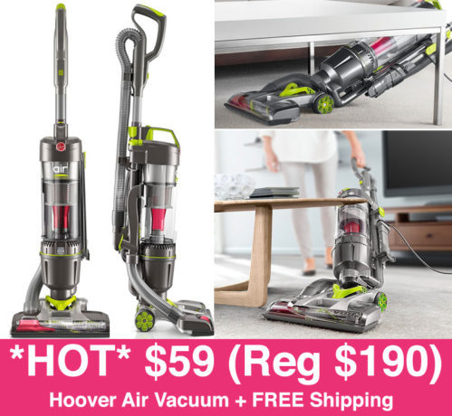 *HOT* $59.49 (Reg $190) Hoover WindTunnel Air Vacuum + FREE Shipping