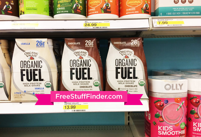 *HOT* FREE Organic Fuel Protein Shake 4-Packs at Target