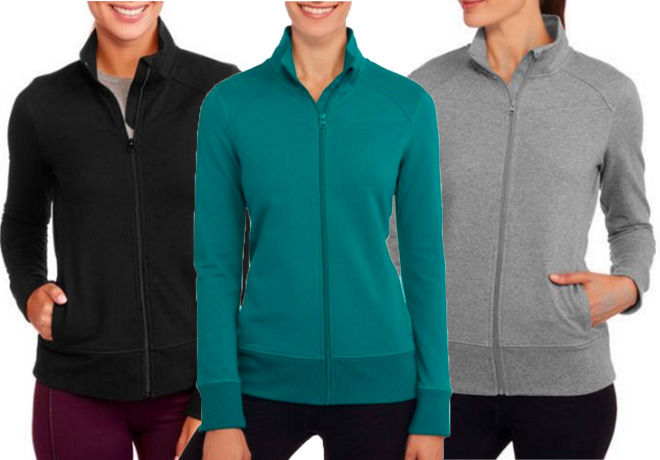 $6 (Reg $13) Women's French Terry Jacket + FREE Store Pickup
