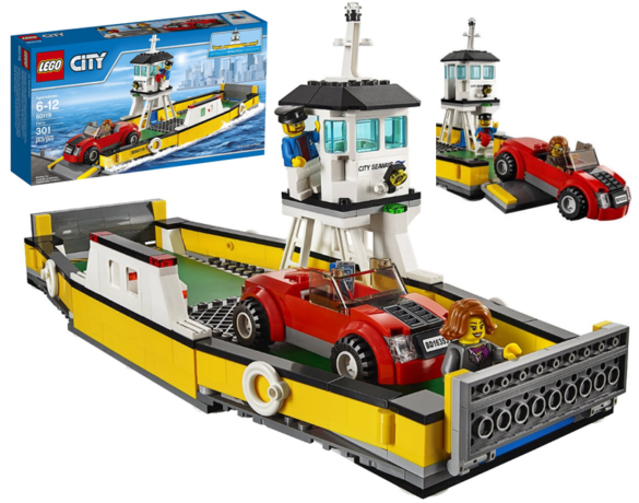 $14.53 (Reg $30) LEGO City Ferry Playset + FREE Shipping (Prime Members)