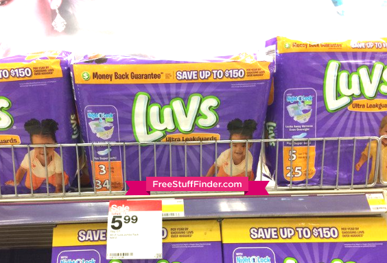 *HOT* $4.74 (Reg $7) Luvs Jumbo Pack Diapers at Target