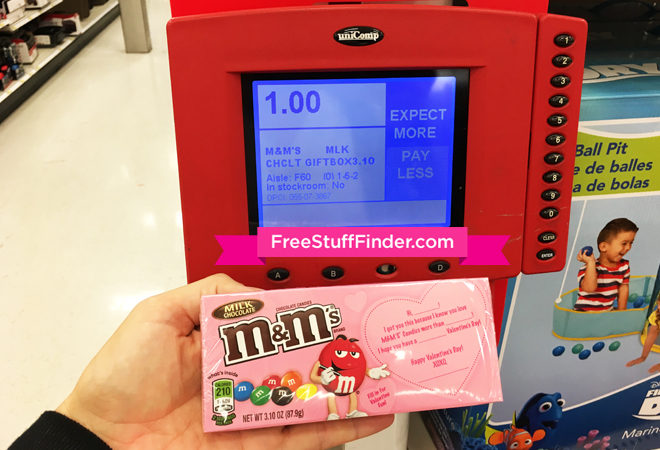 $0.45 (Reg $1) M&M's Valentine's Day Candy at Target