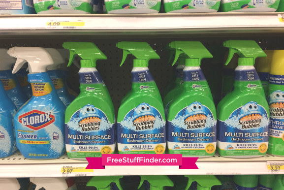 *HOT* $1.57 (Reg $3) Scrubbing Bubbles Bathroom Cleaner at Target (Print Now!)